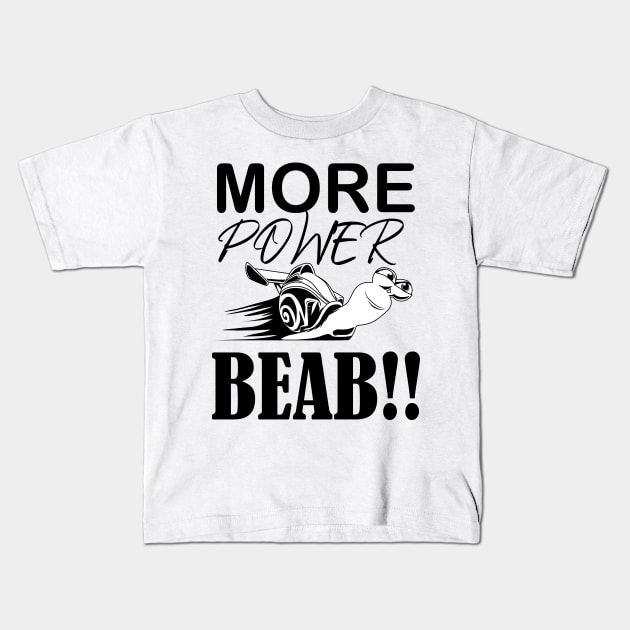 turbo snail speed Kids T-Shirt by ASAKDESIGNS